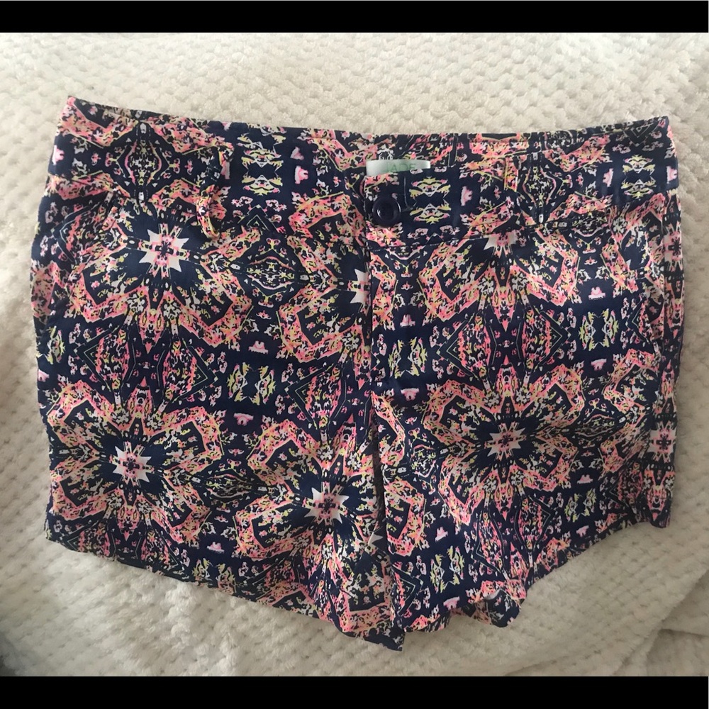 Patterned Silky Material Shorts - image 2